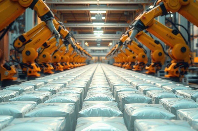 全自動面粉包裝生產線