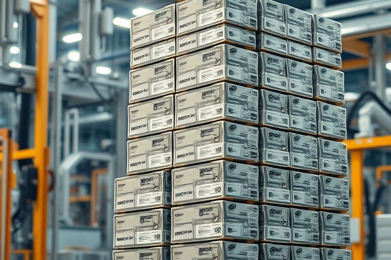 立體倉庫自動(dòng)化堆垛系統(tǒng)