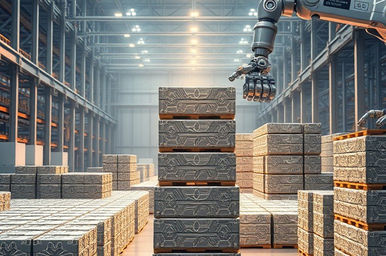 全自動立體庫房碼垛機