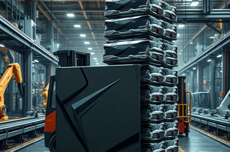 全自動(dòng)立體倉(cāng)庫(kù)堆垛機(jī)