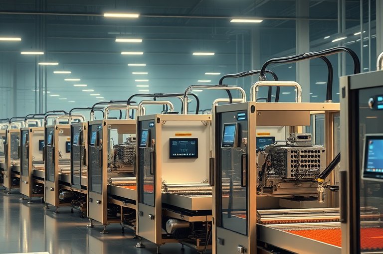 全自動圓筒包裝設備助力生產線高效自動化